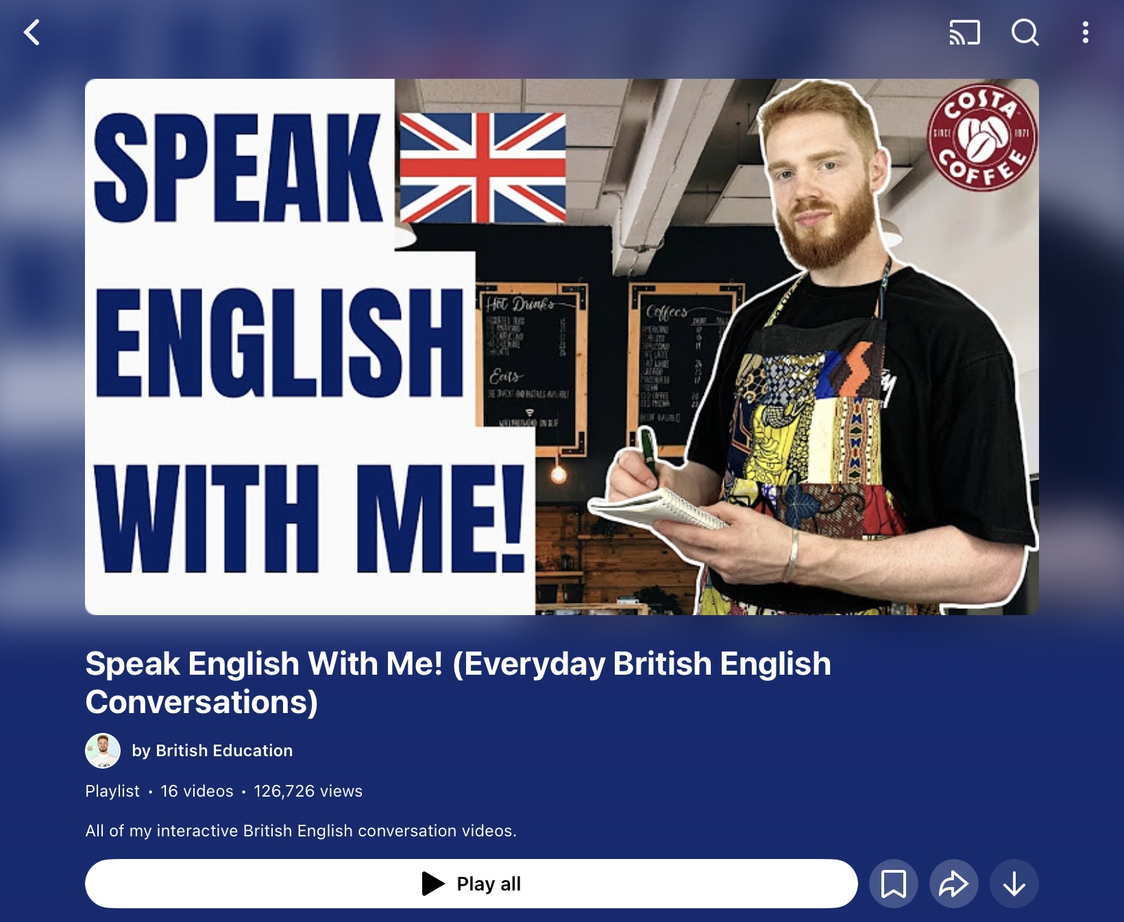 سلسلة Speak English with Me